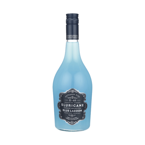 Category Five Sluricane Blue Lagoon Cocktail