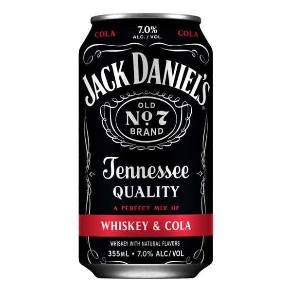 Jack Daniels Whiskey & Cola