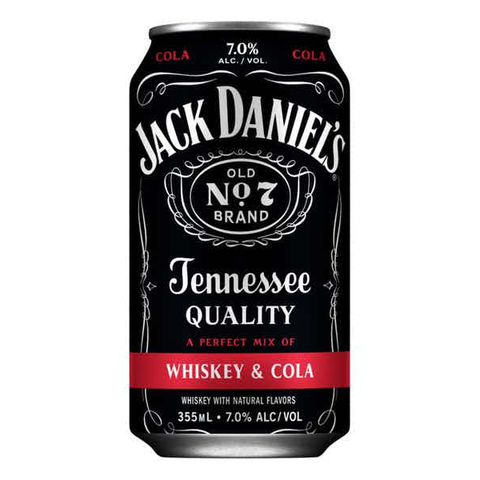 Jack Daniels Whiskey & Cola